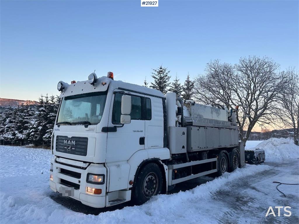 MAN TGA 26.430 6x2 Suction/Flushing Truck with Maskofl