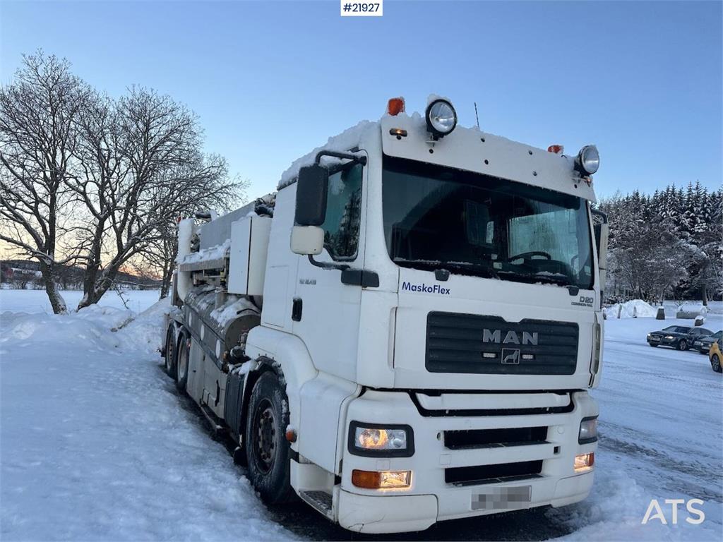 MAN TGA 26.430 6x2 Suction/Flushing Truck with Maskofl