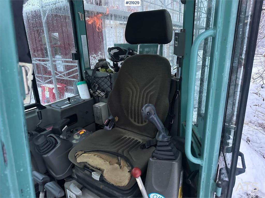 Yanmar VIO57-U excavator with rototilt and 3 buckets