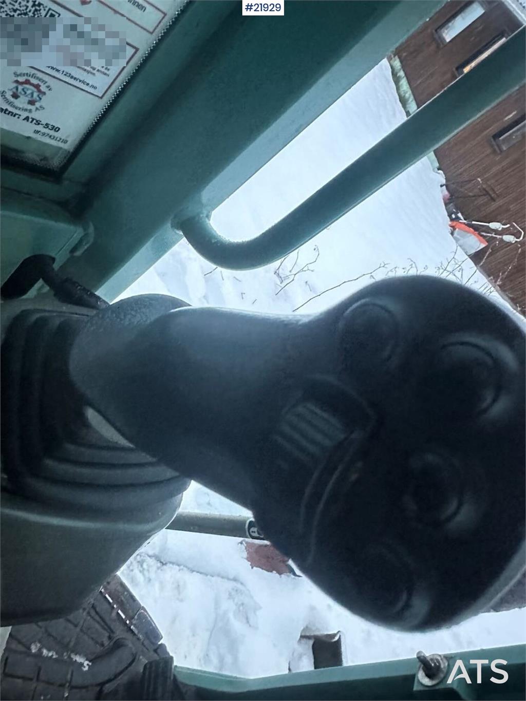 Yanmar VIO57-U excavator with rototilt and 3 buckets