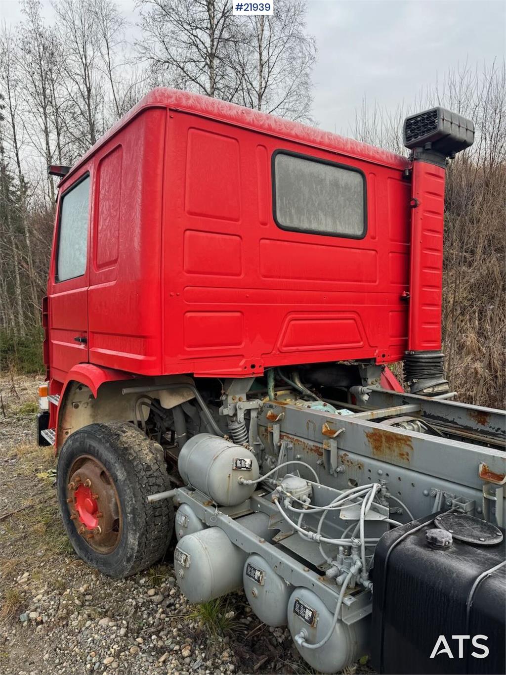 Scania P112 6x2 chassis