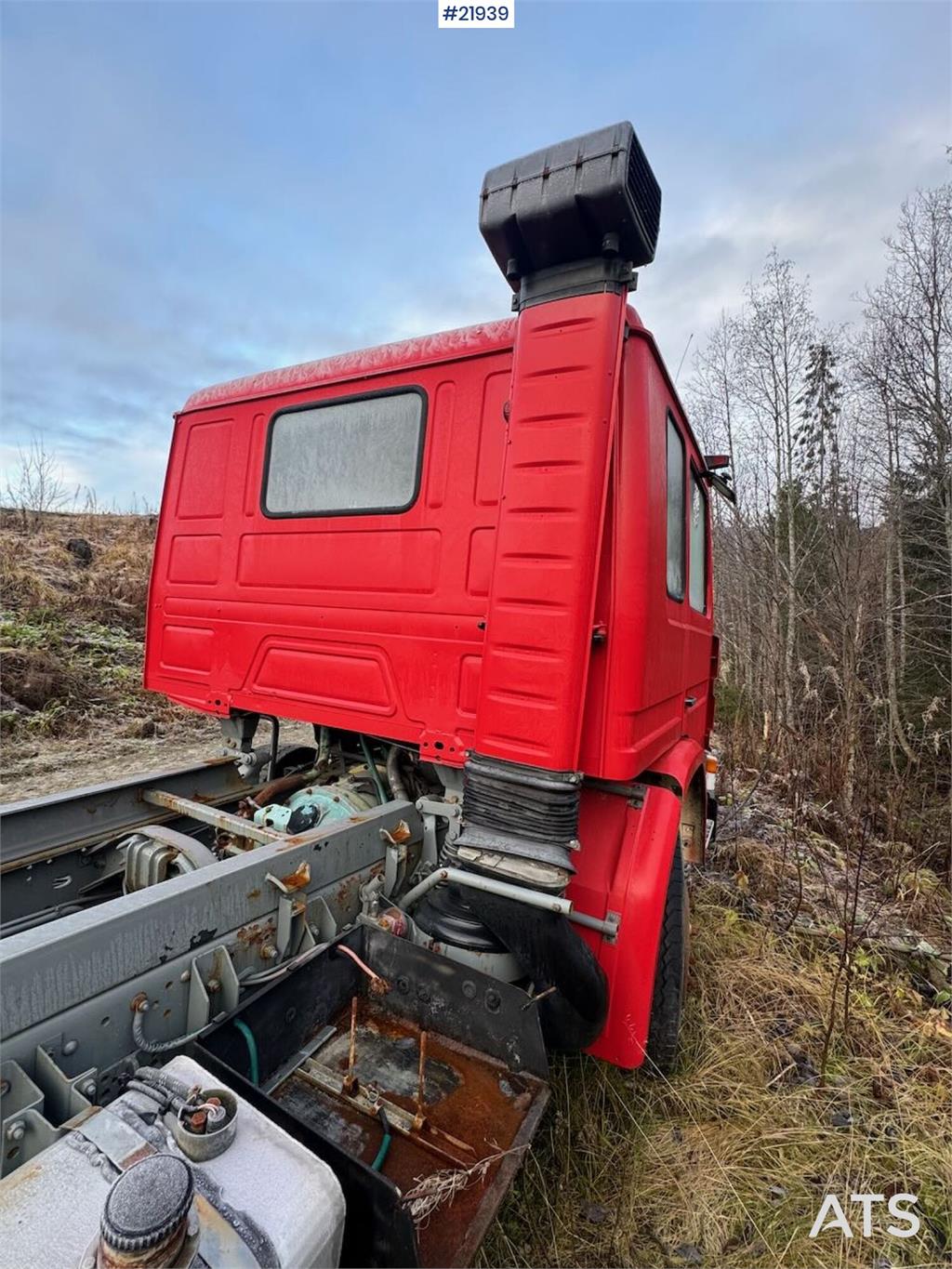 Scania P112 6x2 chassis