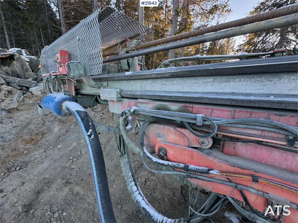 Sandvik Dino DC400RI drilling rig. Overhauled engine and h