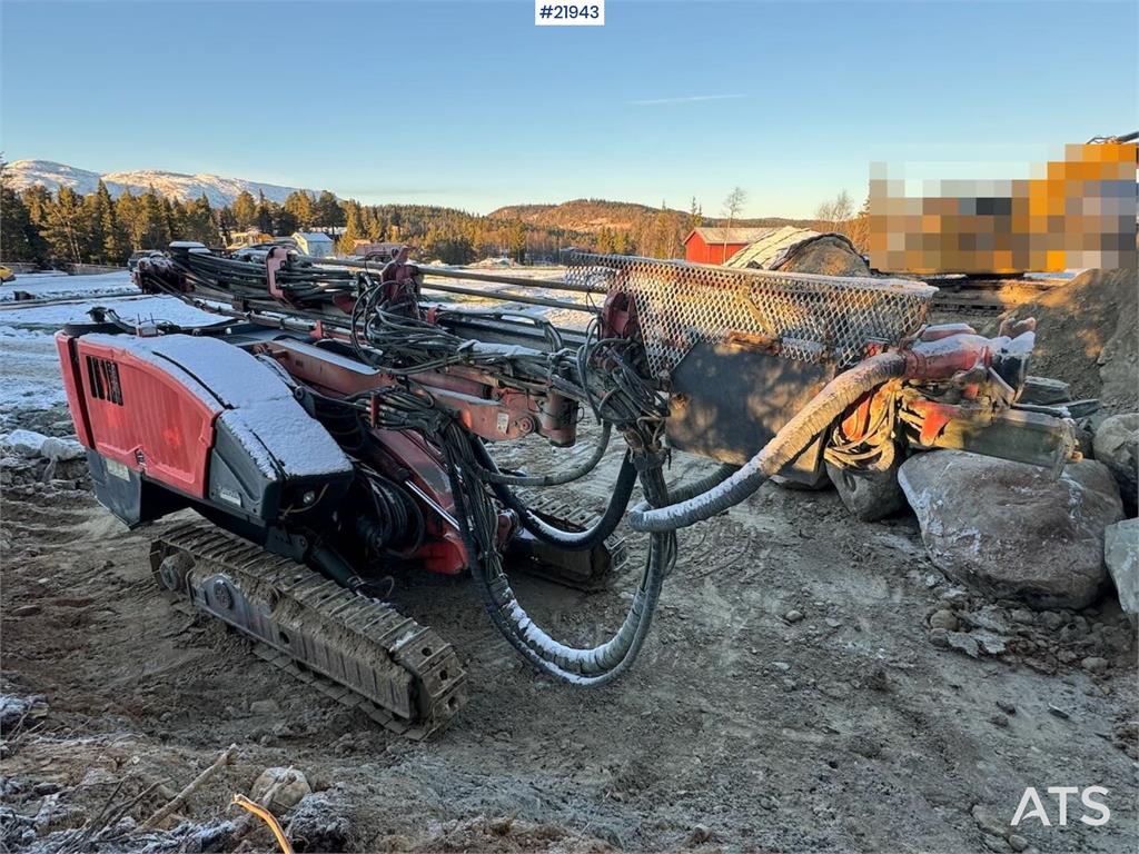 Sandvik Dino DC400RI drilling rig. Overhauled engine and h