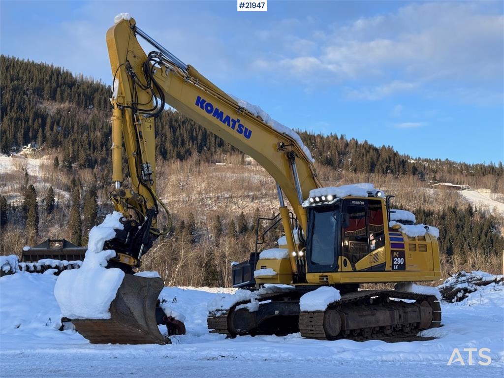 Komatsu PC290 LC-11E0 with GPS