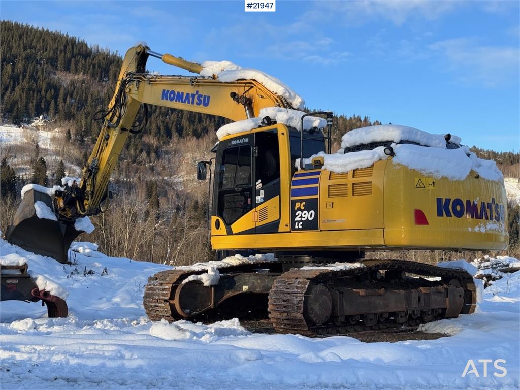 Komatsu PC290 LC-11E0 with GPS
