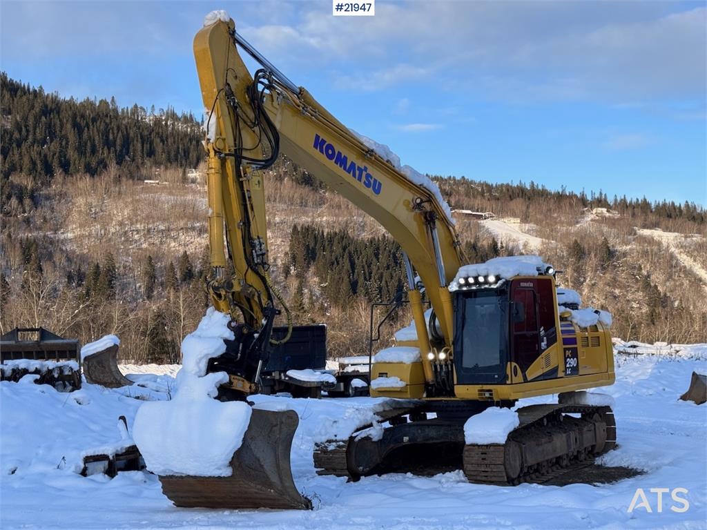 Komatsu PC290 LC-11E0 with GPS