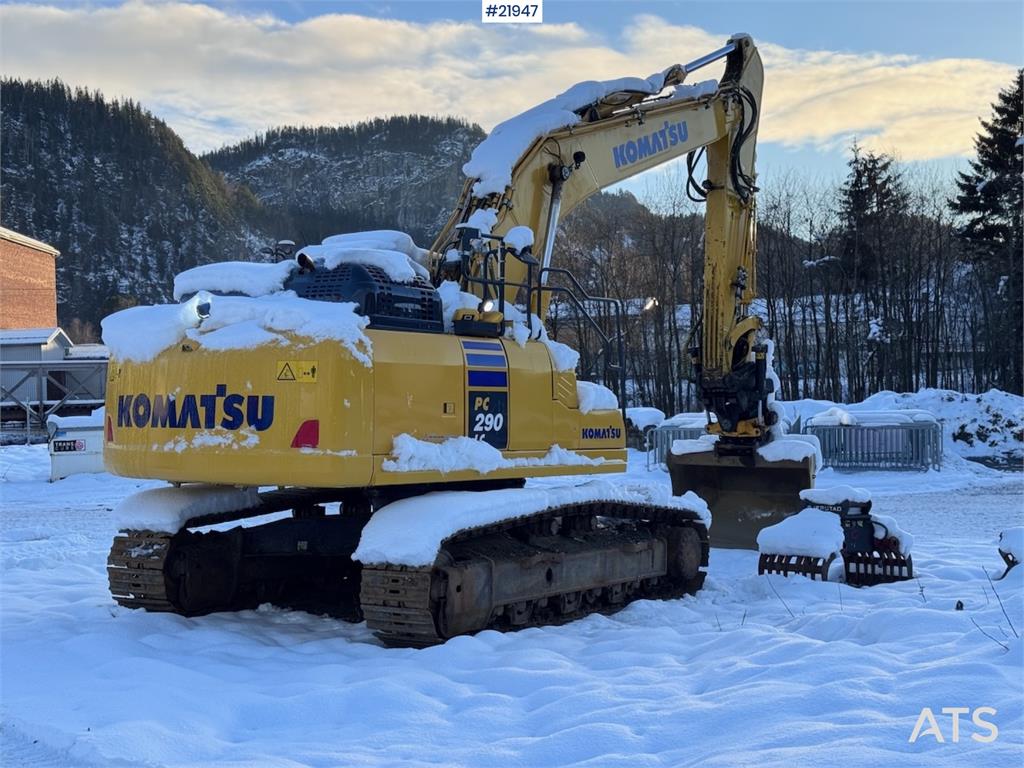 Komatsu PC290 LC-11E0 with GPS
