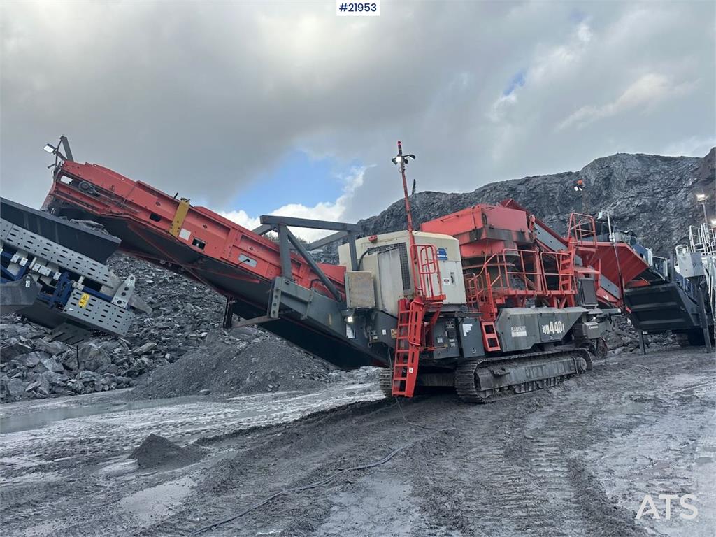 Sandvik UH440i Spindle. SEE VIDEO.