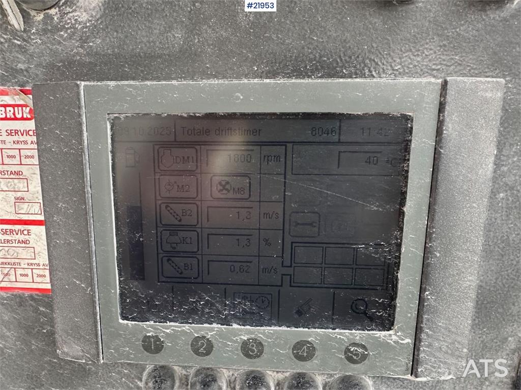 Sandvik UH440i Spindle. SEE VIDEO.