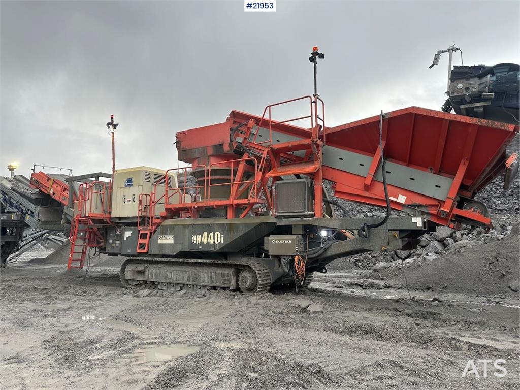 Sandvik UH440i Spindle. SEE VIDEO.