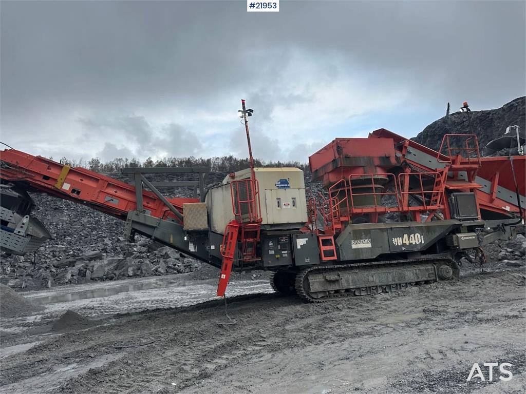 Sandvik UH440i Spindle. SEE VIDEO.