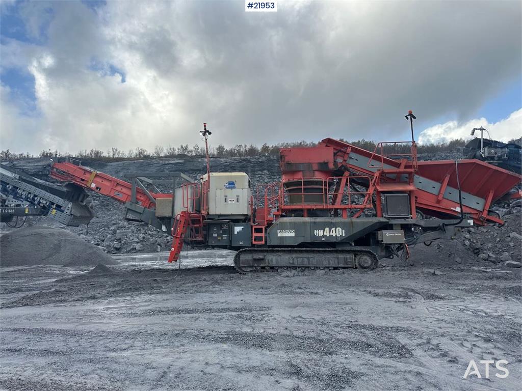 Sandvik UH440i Spindle. SEE VIDEO.