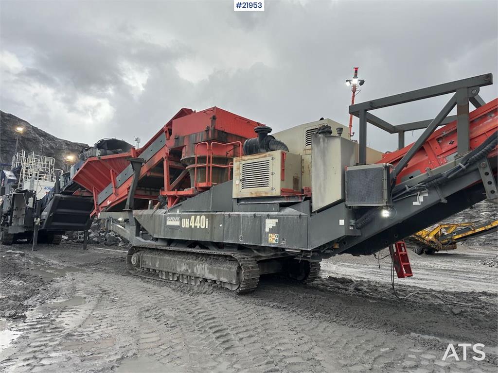 Sandvik UH440i Spindle. SEE VIDEO.