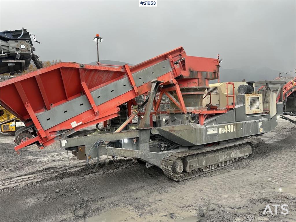 Sandvik UH440i Spindle. SEE VIDEO.