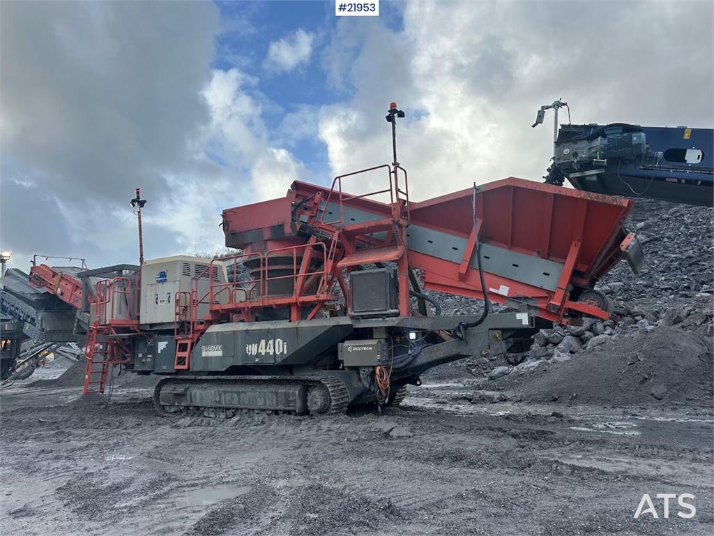 Sandvik UH440i Spindle. SEE VIDEO.