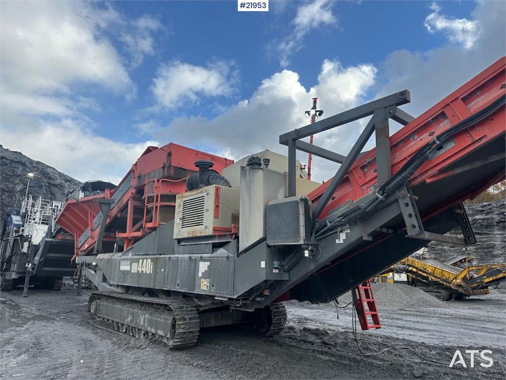 Sandvik UH440i Spindle. SEE VIDEO.