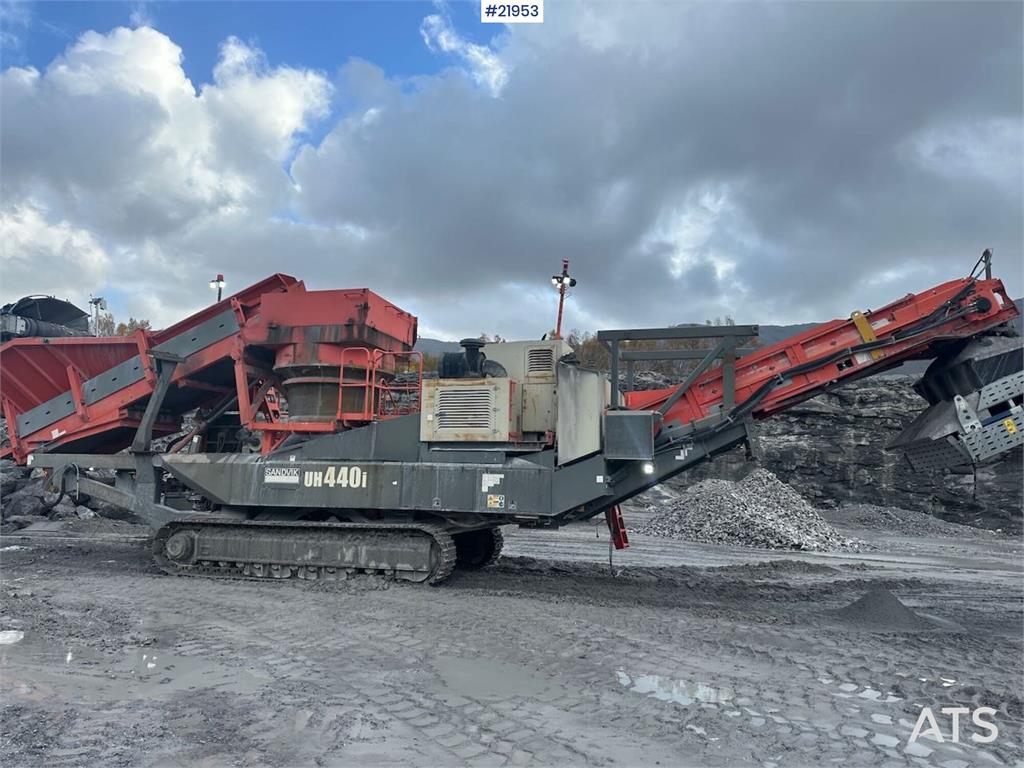 Sandvik UH440i Spindle. SEE VIDEO.