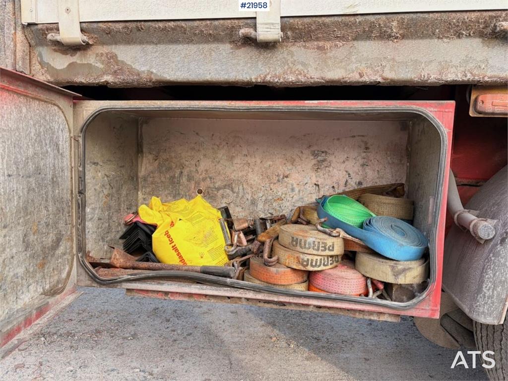 Tyllis L3 3-axle flatbed semi-trailer with side boards Re