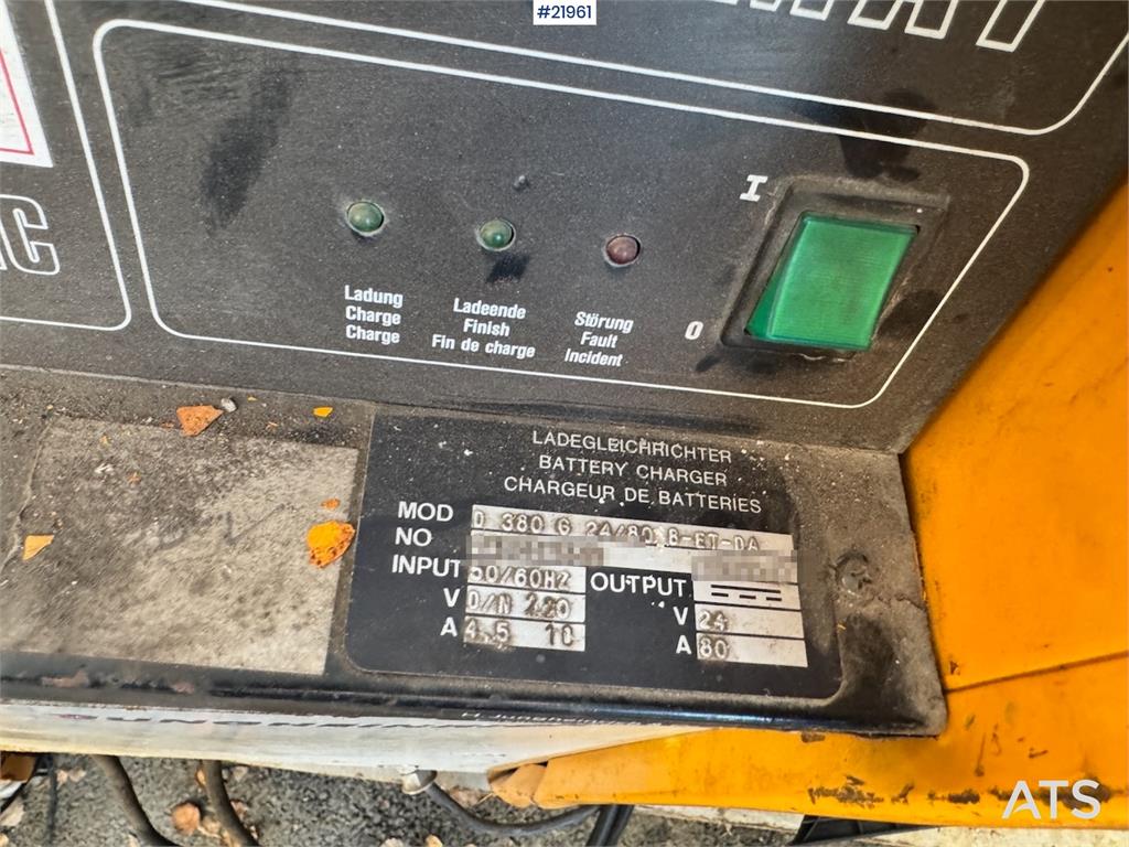 Jungheinrich EFG D1.0 Electric Forklift w/ Charger