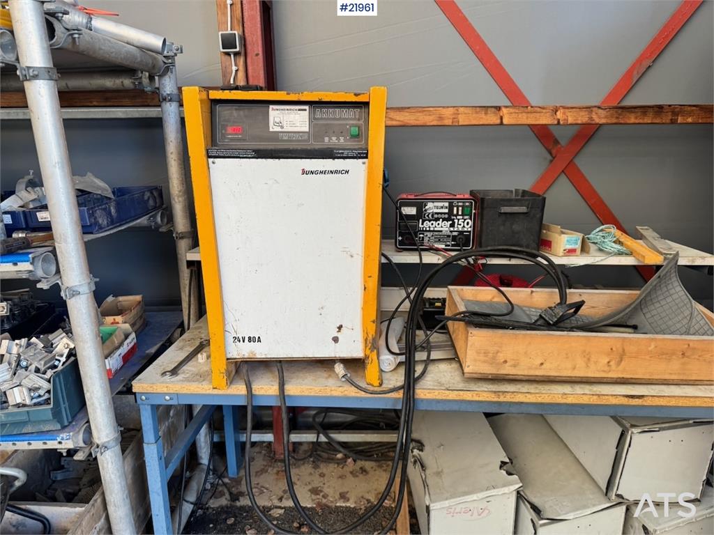 Jungheinrich EFG D1.0 Electric Forklift w/ Charger