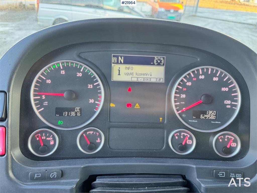 MAN TGM 15.250 Lift truck w/ 18 m Working height. 132,