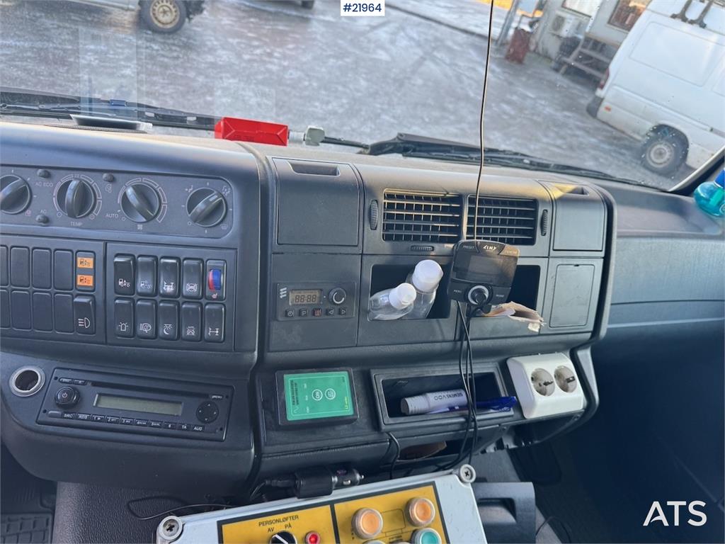 MAN TGM 15.250 Lift truck w/ 18 m Working height. 132,