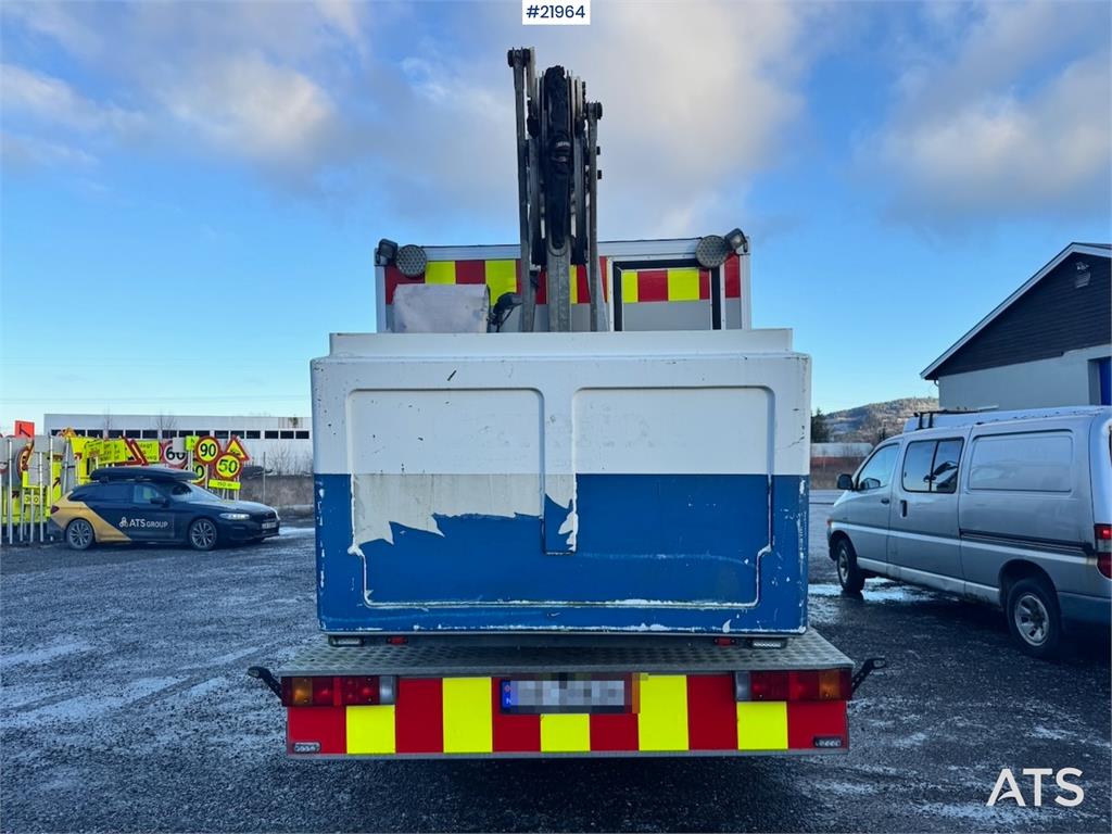 MAN TGM 15.250 Lift truck w/ 18 m Working height. 132,