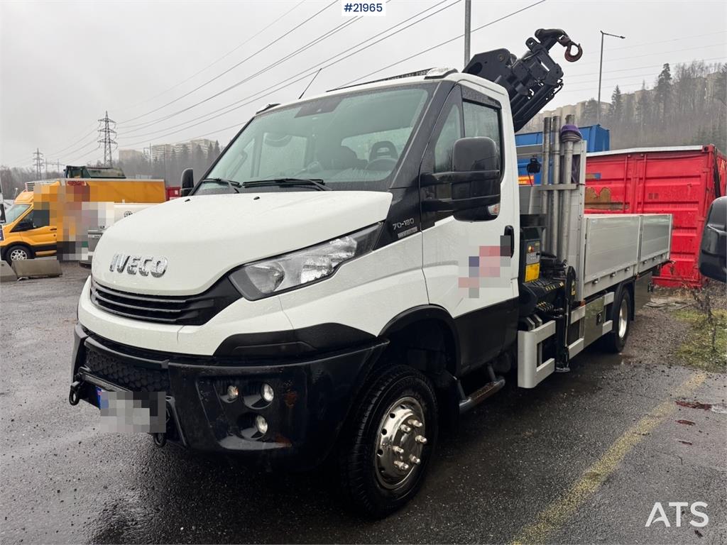 Iveco 70W 4x4 Crane truck w/ Palfinger PK7.501