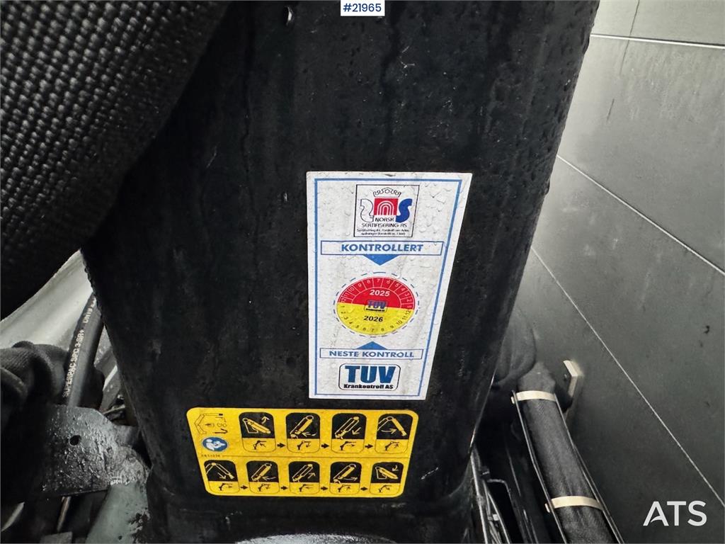 Iveco 70W 4x4 Crane truck w/ Palfinger PK7.501