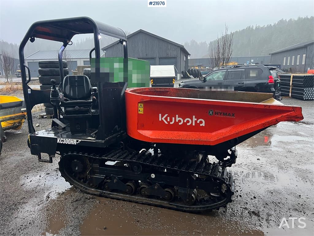 Kubota kc300hr-5 crawler dumper