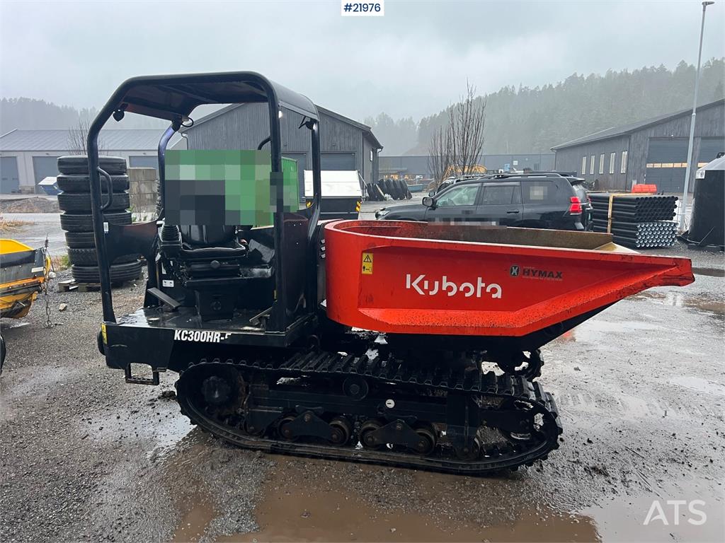 Kubota kc300hr-5 crawler dumper
