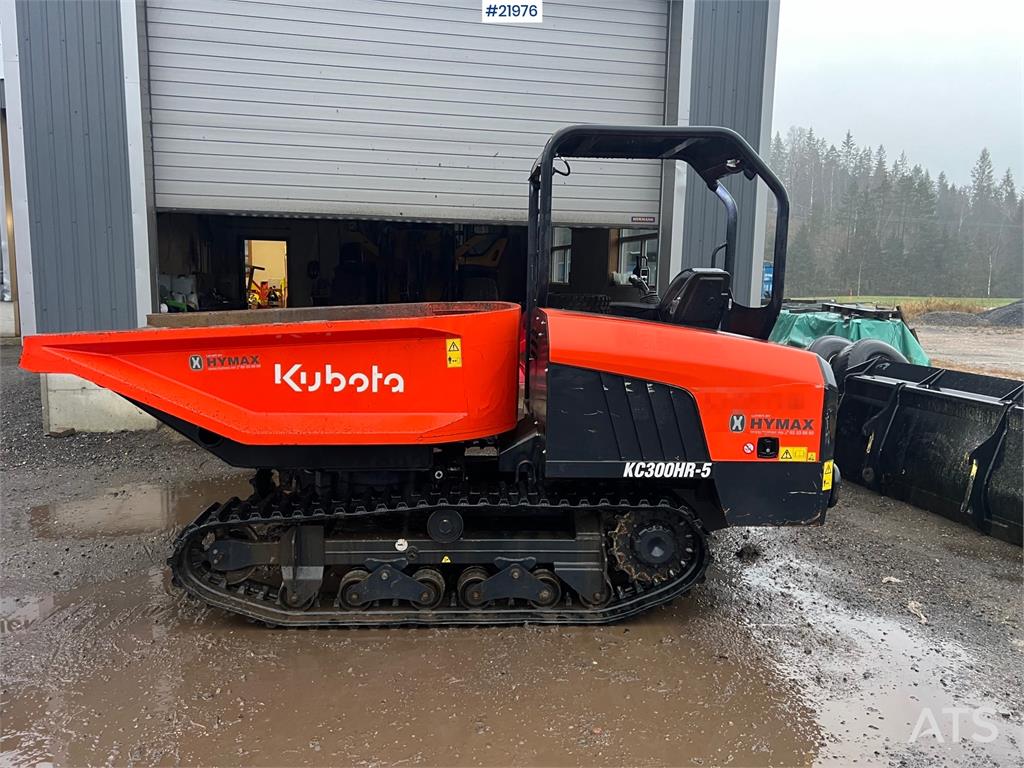 Kubota kc300hr-5 crawler dumper