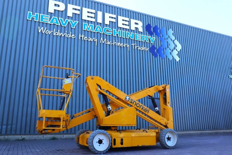 Snorkel A38E Electric, 13.5m Working Height, 6.1m Reach, 2