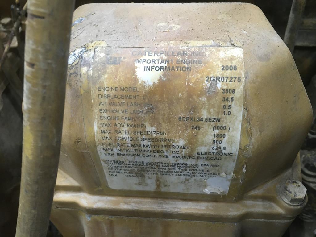 CAT 3508B 2GR-1953816 USED