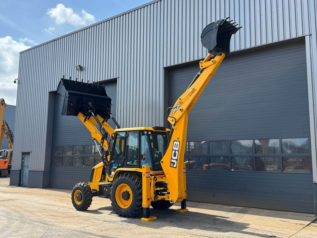 JCB 3DX 4x4 4-1 Bucket, Hammerlines, A/C