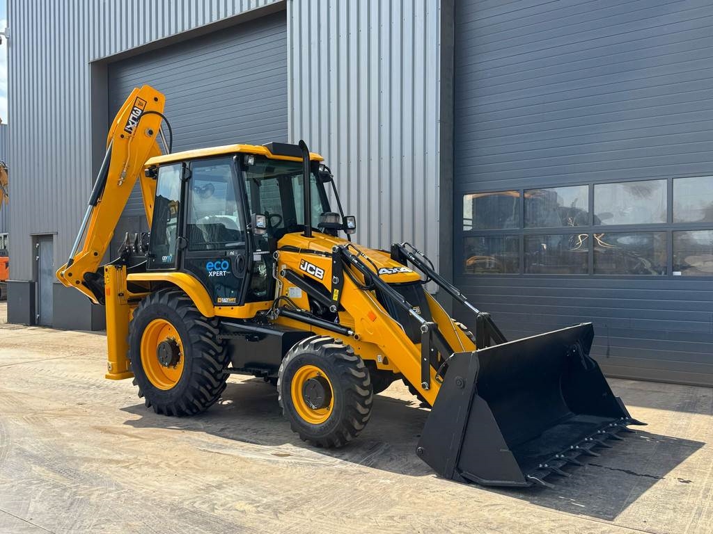 JCB 3DX 4x4 4-1 Bucket, Hammerlines, A/C