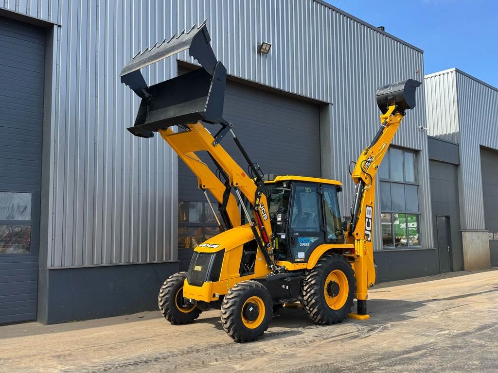 JCB 3DX 4x4 4-1 Bucket, Hammerlines, A/C