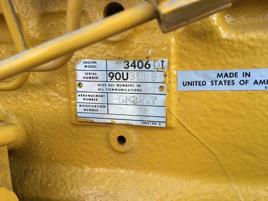 CAT 3406DI GENERATOR 225KVA USED