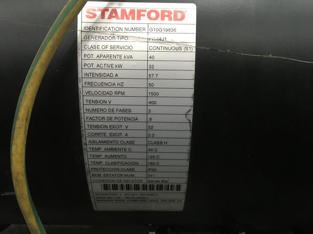Deutz BF4L2011 GENERATOR 40KVA NEW