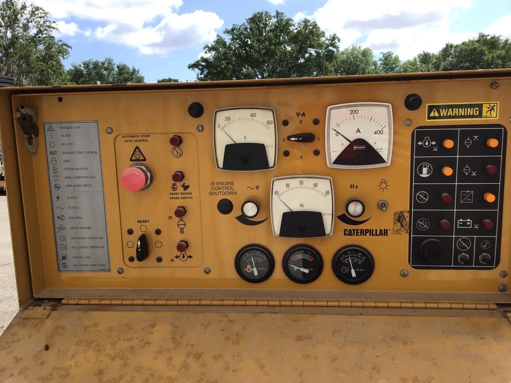CAT ERPILLAR G3406 GENERATOR 202 KVA GAS USED