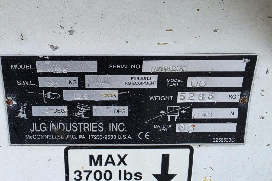 JLG 4069LE Electric, 14.2m Working Height, 360kg Capac