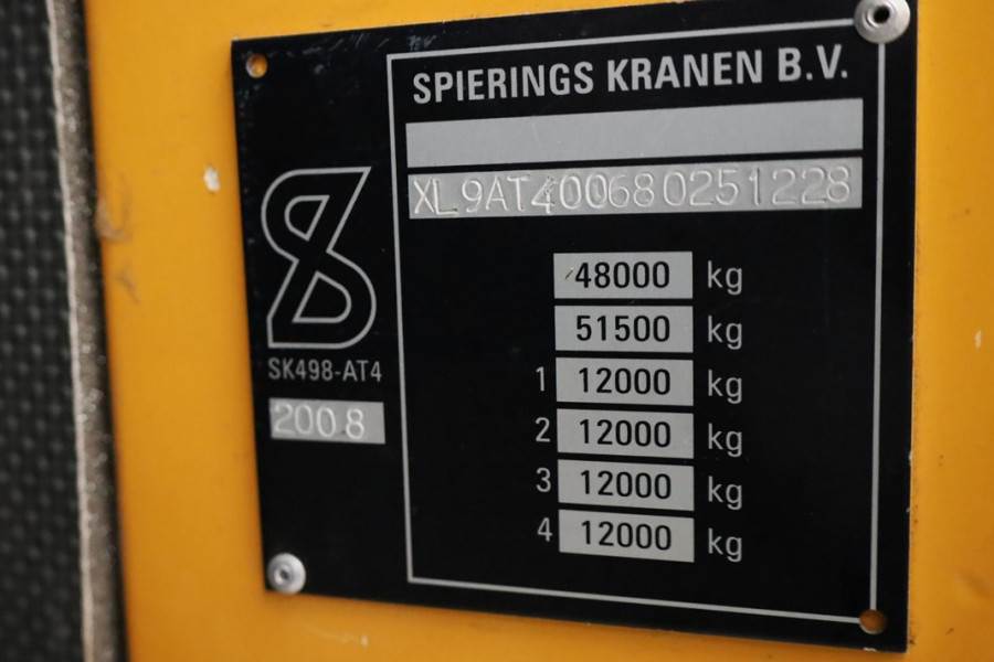 Spierings SK498-AT4 Diesel, 8x6x6 Drive, 8t Capacity, 44m Fl