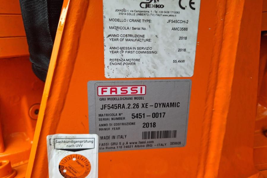 Jekko JF545CDH-2 Diesel/Electric powered, Remote Control