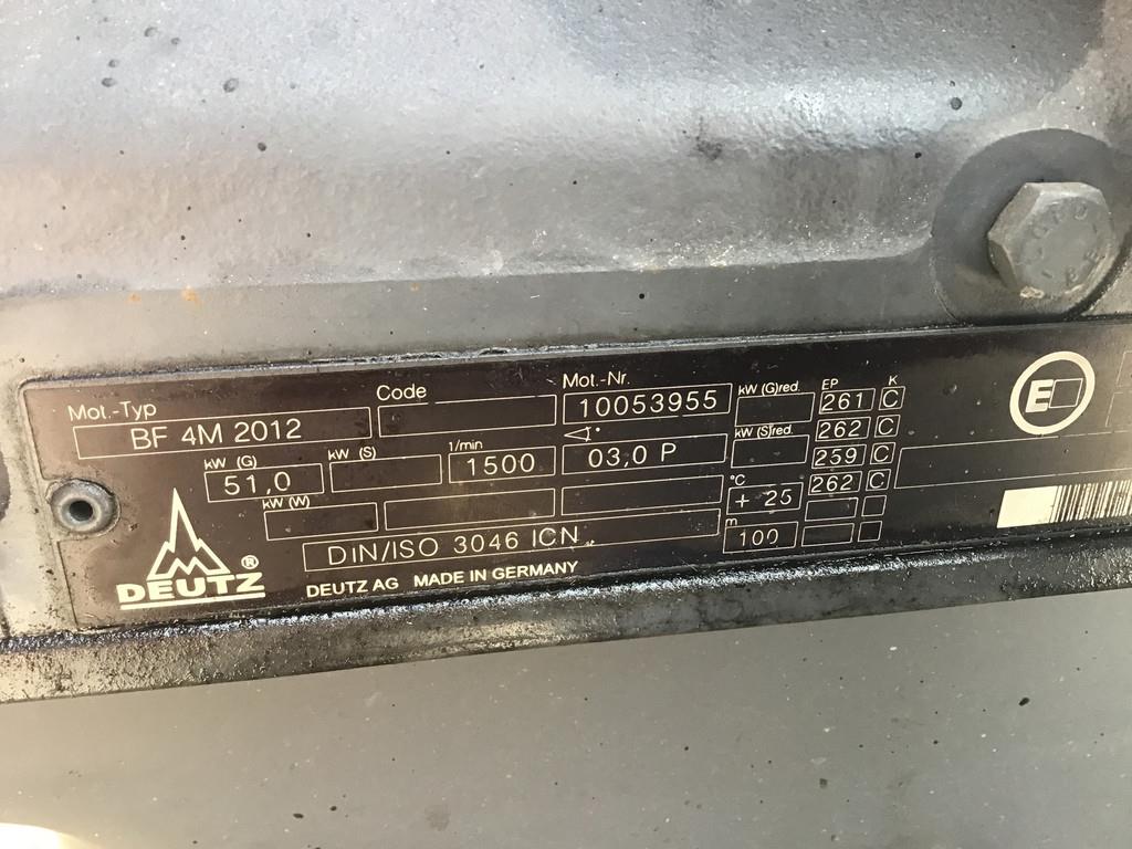 Deutz BF4M2012C IND. USED