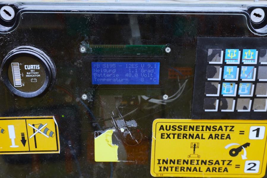 PB LIFT S195-12ES Electric, 19.6m Working Height, 700