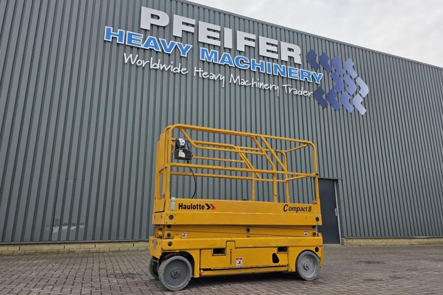 Haulotte Compact 8 Electric, 8.2m Working Height, 350kg Cap