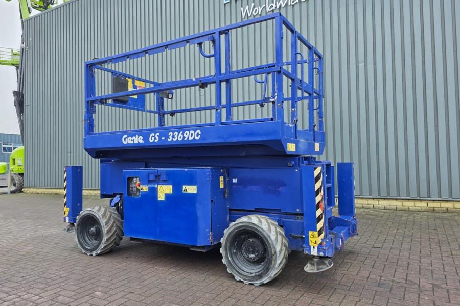 Genie GS3369DC Electric, 11.9m Working Height, 454kg Cap
