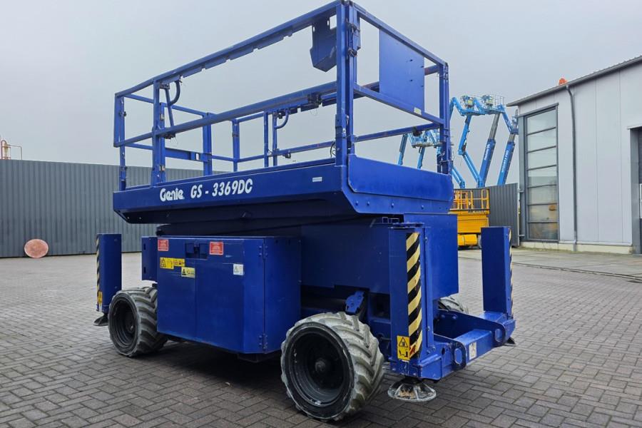Genie GS3369DC Electric, 11.9m Working Height, 454kg Cap