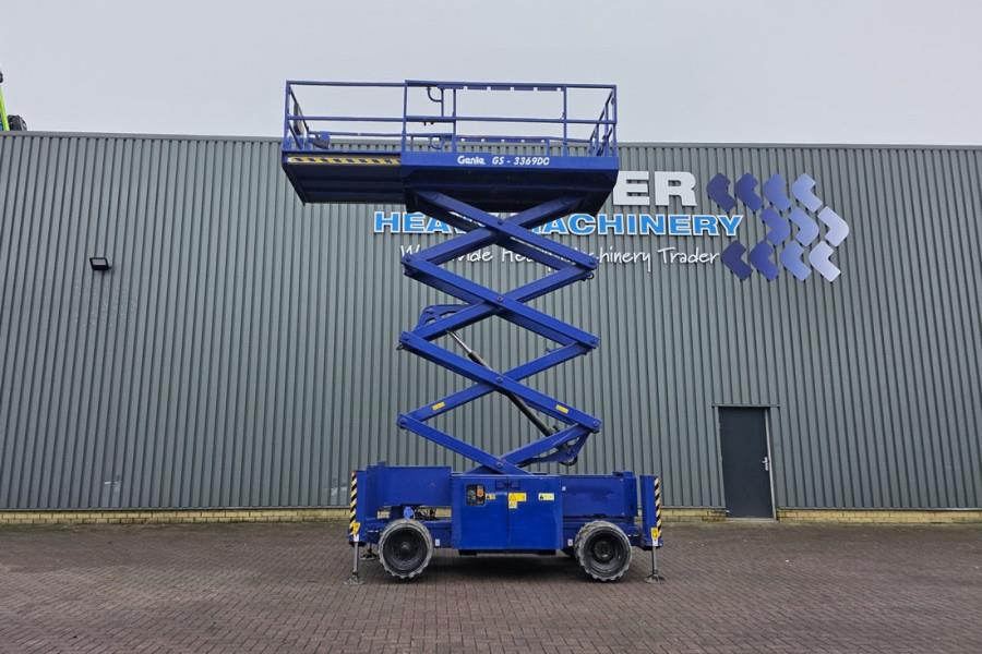 Genie GS3369DC Electric, 11.9m Working Height, 454kg Cap